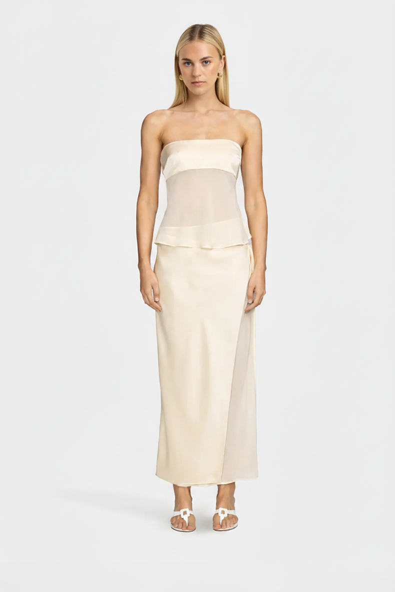 Robe Élégance Satinée
