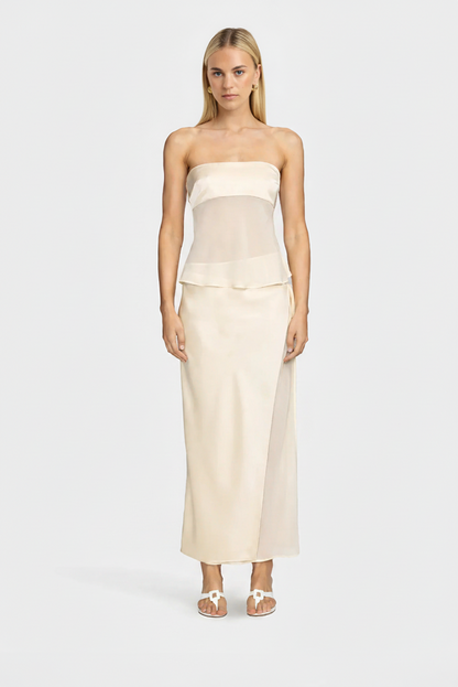 Robe Élégance Satinée
